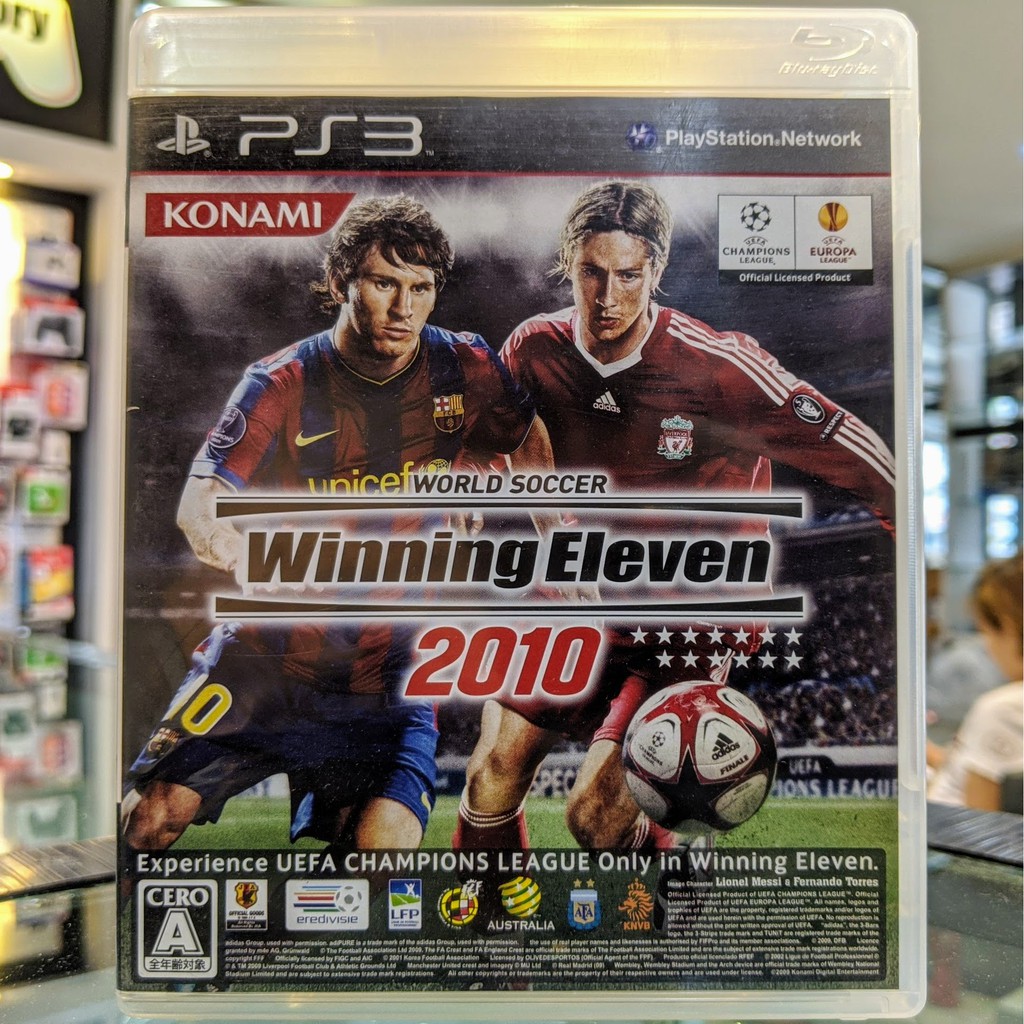 (ภาษาอังกฤษ) มือ2 PS3 Winning Eleven 2010 เกมPS3 แผ่นPS3 มือสอง (ฟุตบอล PES Pro Evolution Soccer FIFA)
