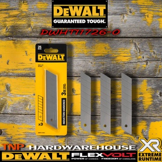 DEWALT ใบมีดคัตเตอร์ Hardened Dewalt ขนาด 25 มม. รุ่น DWHT11726-0