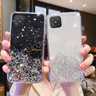 เคสโทรศัพท์ OPPO Reno 4 Z 5G Casing Bling Star Space TPU Soft Back Cover เคส for Reno4 Z 5G Phone Case