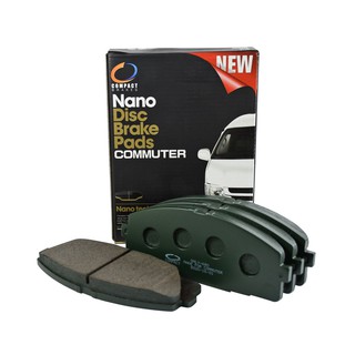 ผ้าเบรก ดิกส์หน้า Toyota Commuter รถตู้ คอมมูเตอร์ 680Only ผ้าเบรค Compact Brakes Nano