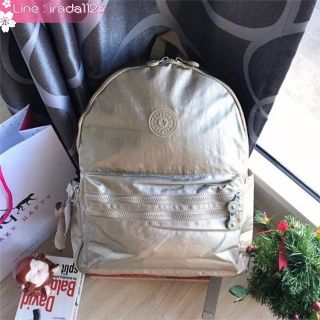 💕KIPLING LARGE BACKPACK WITH DOUBLE ZIPS ของแท้ ราคาถูก