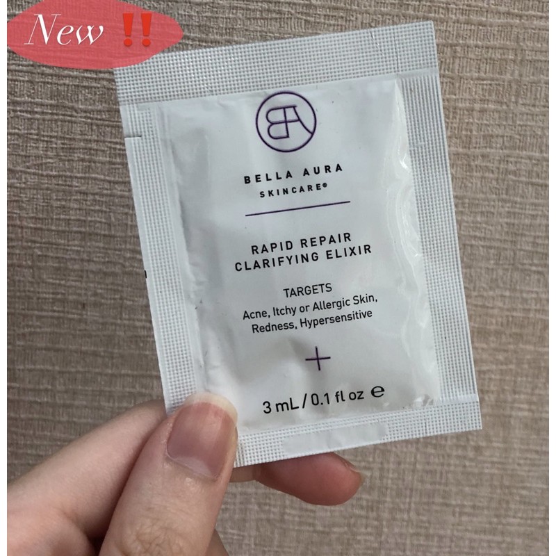 พร้อมส่ง ‼️ tester BELLA AURA rapid repair, antioxidant booster, hydra revive - รูปที่ 5