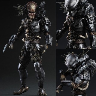 Figma ฟิกม่า Model Figure ฟิกเกอร์ โมเดล Play Arts Kai Predator พรีเดเตอร์ คนไม่ใช่คน Alien Hunter นักล่ามฤตยูนอกโลก