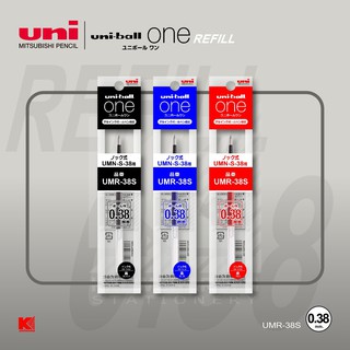 ไส้ปากกา Uni Ball One UMR-38S ขนาด 0.38