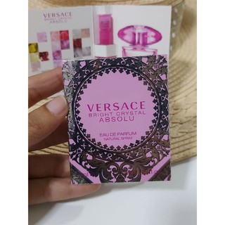 น้ำหอมไวออล Versace Bright Crystal Absolue Women EDP 1ml ของแท้