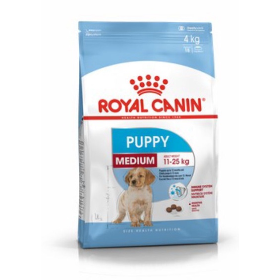 อาหาร royalcanin medium puppy 1kg