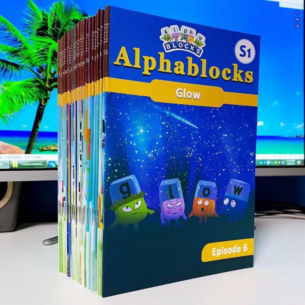 Alphablocks นิทานอ่านสนุก ฝึกโฟนิคยอดเยี่ยม ปากกาลูกอ๊อดอ่านได้ (ปากกาต้องซื้อแยก ไม่รวมในเซต)