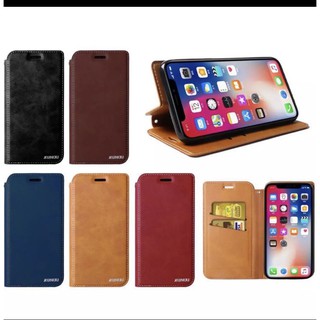 🇹🇭[ส่งจากไทย]🇹🇭เคสฝาพับ ใส่นามบัตรได้ สำหรับรุ่น Vivo Y12S เคสโทรศัพท์ป้องกันการหล่นแบบพลิกด้านบน