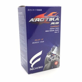 arotika rub lotion อโรติกา รัป โลชั่น สเปรย์แก้ปวด คลายเมื่อย