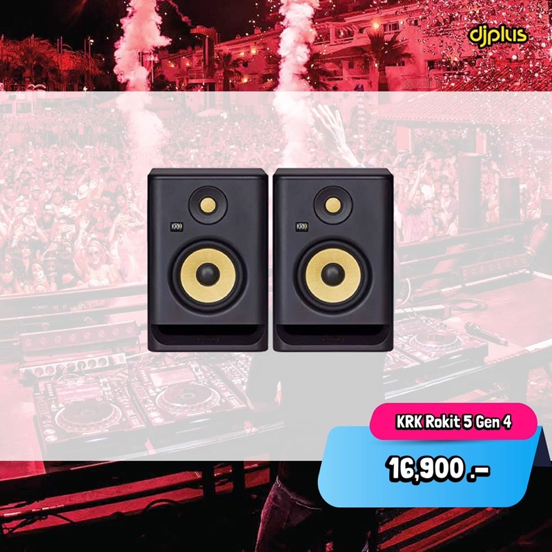 KRK Rokit 5 Gen 4 ( Studio Monitor )