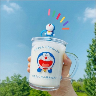 แก้วใสโดเรม่อน Doraemon Glass Mug💞