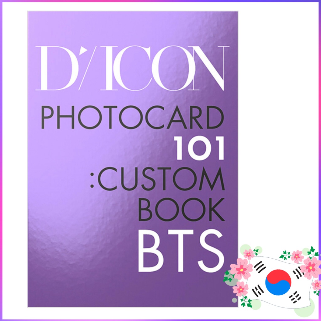 BTS L DICON PHOTOCARD 101:CUSTOM BOOK | Shopee Thailand