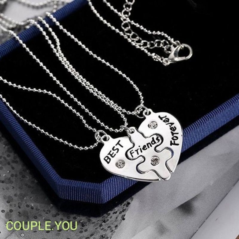 [3 ชิ้น] สร้อยคอเพื่อนที่ดีที่สุด By Couple You Product