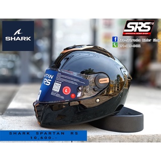 Shark #Spartan RS Blank (KCK)  • น้ำหนัก 1,500 G. +-50 G.  • วัสดุเปลือกหมวกผลิตจาก MULTIAXIAL FIBERGLASS