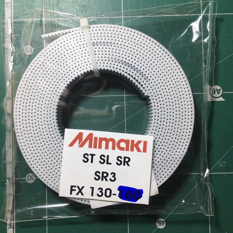 พร้อมส่ง สายพานหัวตัดแกน Y Mimaki ST SL SR SR3 FX สำหรับเครื่องตัดหน้ากว้าง 130