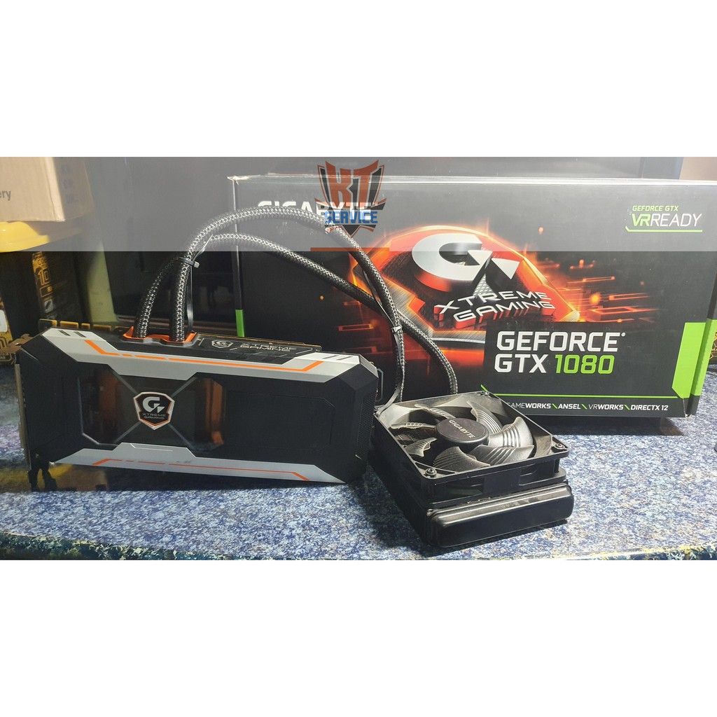 💥 Gigabyte GeForce® GTX 1080 Xtreme Gaming WATERFORCE  **แรงกว่า RTX2060 แต่ถูกกว่ามาก** พร้อมคลิปทด