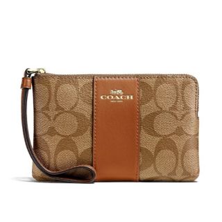 Coach คล้องมือ 1 ซิปไซส์ s ใหม่แท้100%