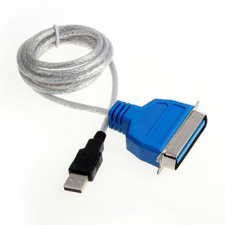 1.5M USB 2.0 To Parallel IEEE 1284 36-Pin Cable For Printer Scanner