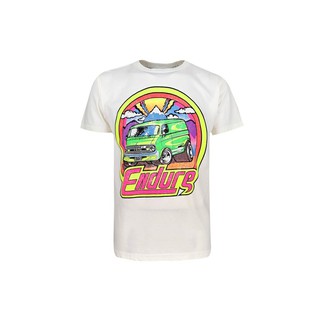 เสื้อยืดคอกลมHYB Hybrid T-Shirt Men ไฮบริด เสื้อยืดแขนสั้นชาย สีครีม (Cream)S-5XL