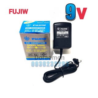 FUJIW AC ADAPTOR MODEL M20N(-ใน +นอก) DC9V หม้อแปลงไฟ อะแดปเตอร์ MADE IN THAILAND