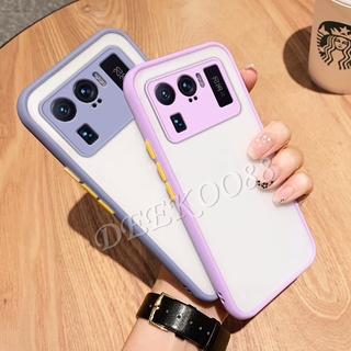 มีของพร้อมส่ง เคส Xiaomi Mi 11 Ultra 5G Case Camera Lens Protection Luxury Transparent Matte PC Back Cover เคสโทรศัพท์ Mi11 Ultra Casing