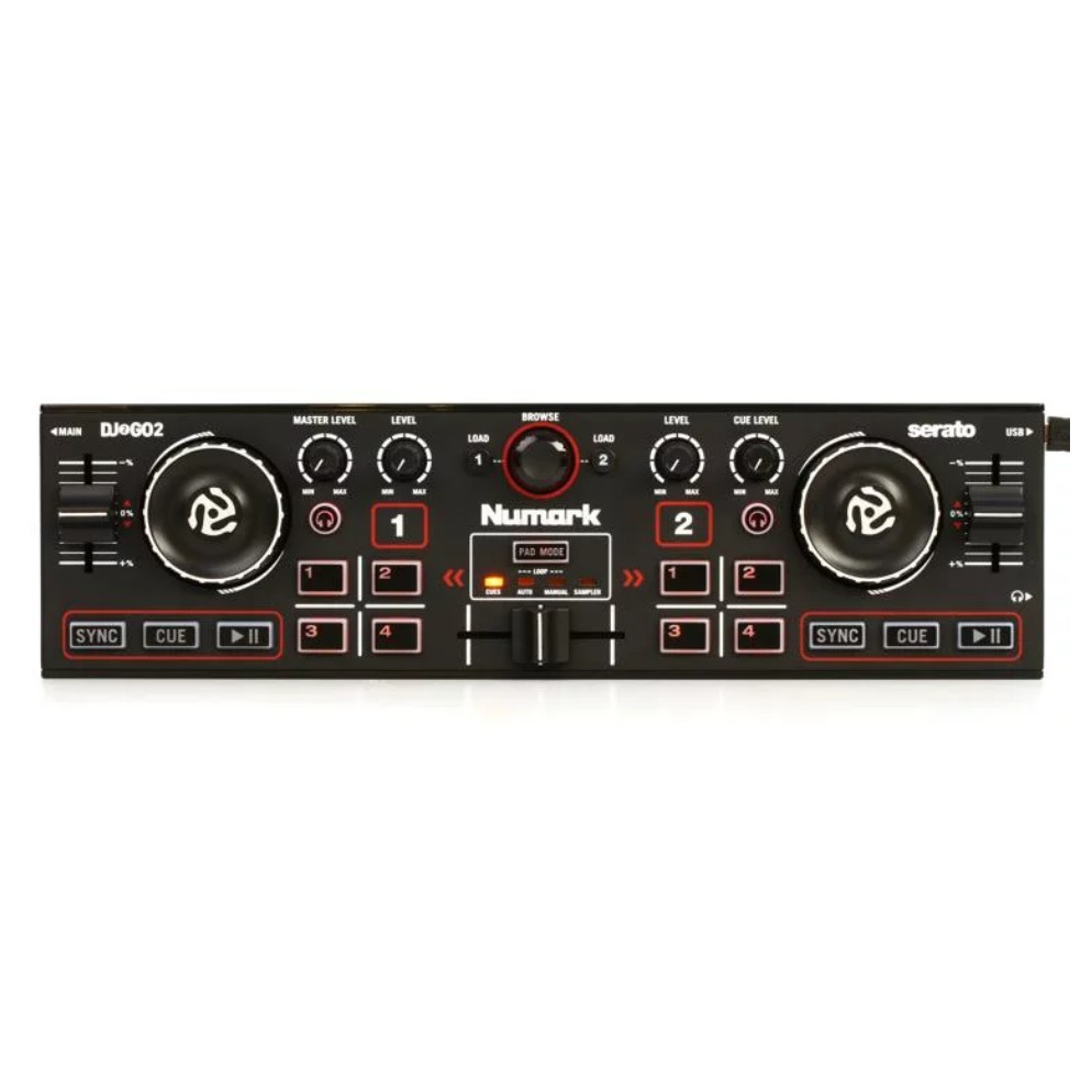 Numark DJ2GO2 Pocket DJ Controller with Audio Interface