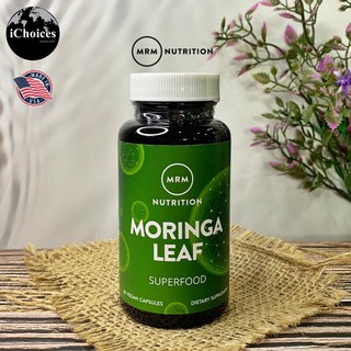 อาหารเสริม สารสกัดจากใบมะรุม MRM® Nutrition Moringa Leaf 60 Vegan Capsules