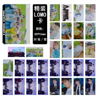 โฟโต้การ์ดอัลบั้ม Kpop X 1 Flash Lomo 30 /ชุด