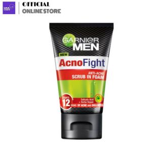 Garnier Men การ์นิเย่ เมน แอคโนไฟท์ 12IN1 สครับ อิน โฟม