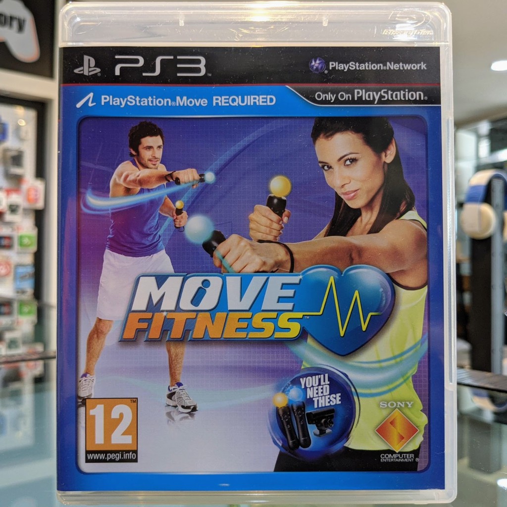 (ภาษาอังกฤษ) มือ2 PS3 Move Fitness เกมPS3 แผ่นPS3 มือสอง (Playstation Move Required PS Move game เกมออกกำลังกาย)