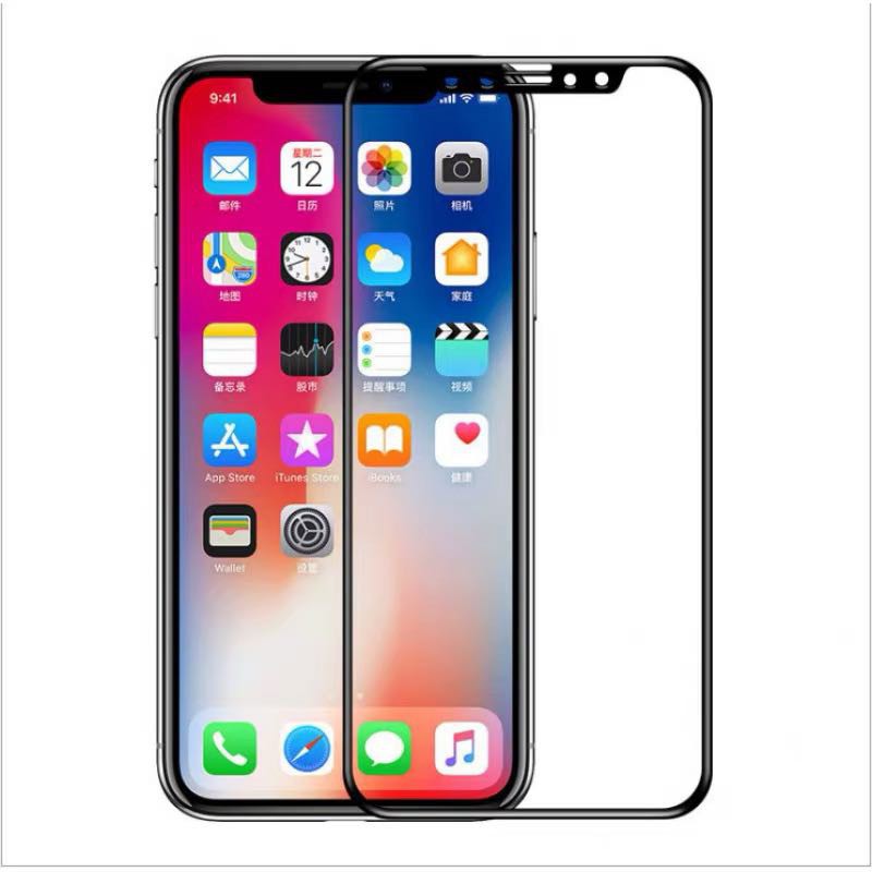 ฟิล์มกระจกเต็มจอ 9D For OPPO A6 A6X A5 A5X A18 A38 A94/A15/A6T/A53/A73/A93/A12/A92/A91/A83/A54/F5/F7/F9/A3S/A5S/A37/A77