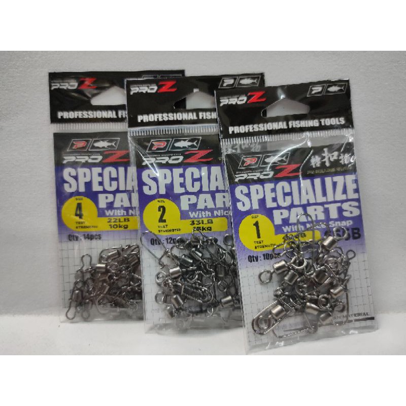 ProZ Rolling Swivel พร้อม Nice-Snap 066B