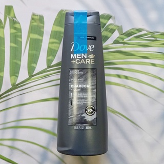 โดฟ แชมพูสระผม สำหรับผู้ชาย Men +Care Shampoo Purifying, Charcoal + Clay 355 ml (Dove®)