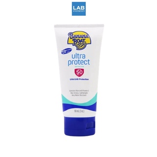 Banana Boat Ultra Protect Sunscreen Lotion SPF50 PA++++ 90ml. - โลชั่นกันแดดสำหรับปกป้องผิวทุกวัน