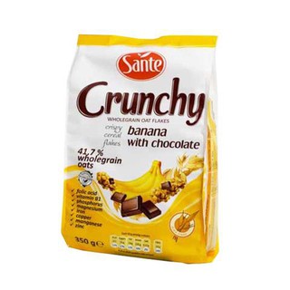 Sante Banana Crunchy 350g  ซองเต้กล้วยกรอบ 350 กรัม