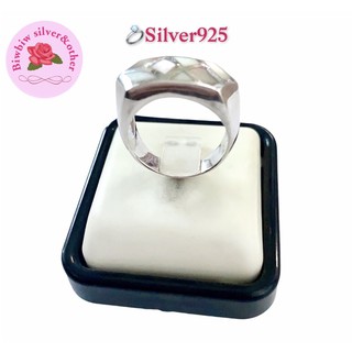 แหวนเงินแท้925 ประดับมุก(Mother of pearl sterling silver)