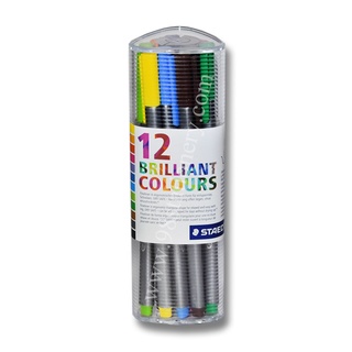 ปากกา STAEDTLER triplus 334 PR12 12 สี