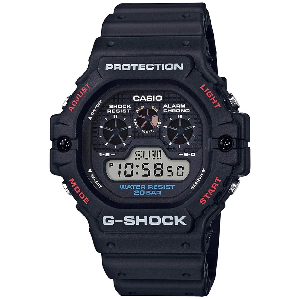 เหมาะสําหรับนาฬิกากีฬา G-Shock DW-5900 DW-5900-1JF DW-5900 สายนาฬิกาเรซิน f465