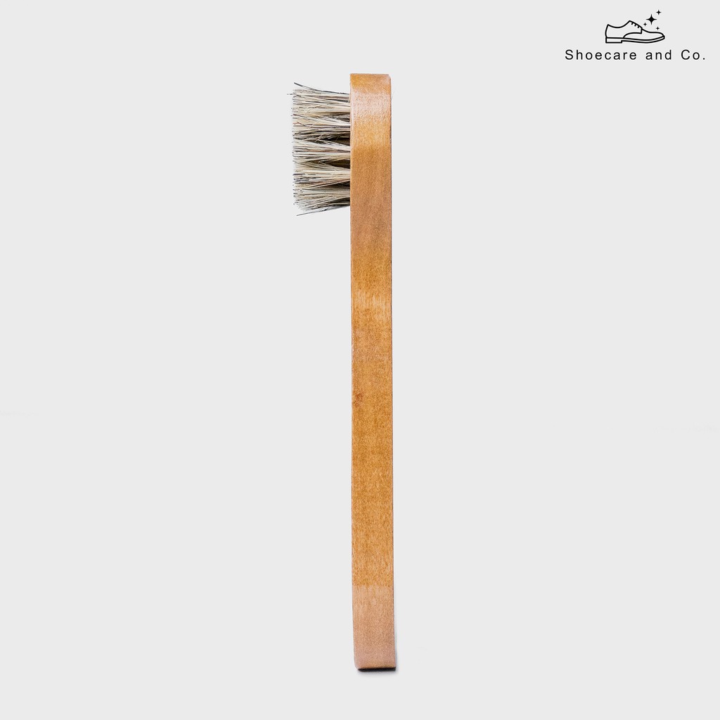 แปรงขนม้าเล็ก 100% HORSEHAIR SHOES BRUSHES FOR LEATHER CARE