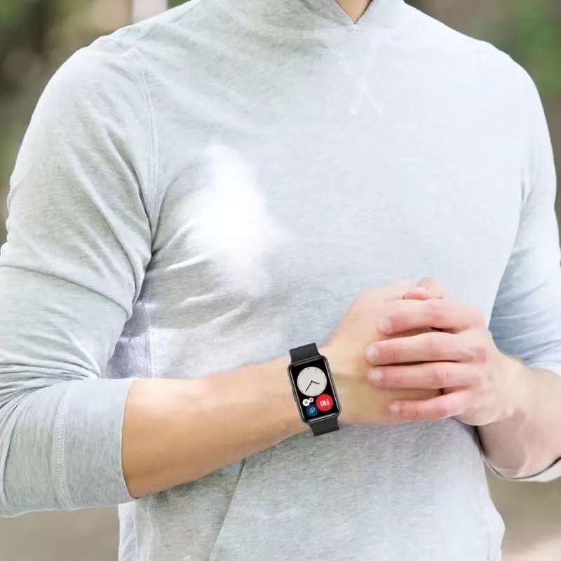CHA สาย ข้อมือ Huawei Watch Fit  คุณภาพดี ราคาถูก ใช้ดี ใช้ทน สาย หัวเว่ย วอช สาย huawei watch fit สาย