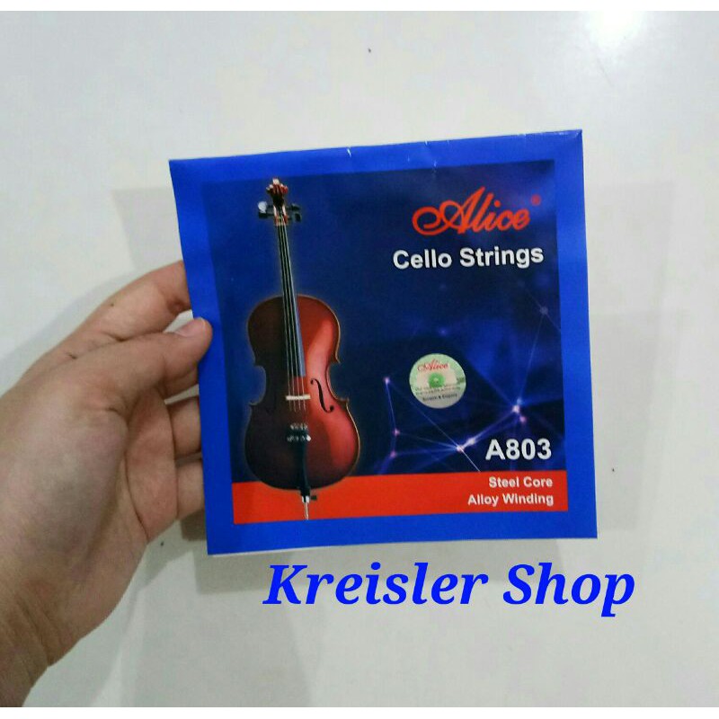 สาย Alice 803 Alice A803 Cello 1 ชุด 4 สายเดิม