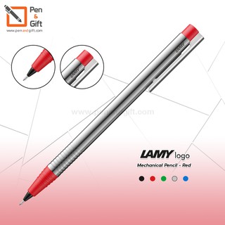 LAMY Logo Mechanical Pencil Matte-Blue, Matte-green, Matte-Red, Matte-Black, Brushed - ดินสอกดลามี่