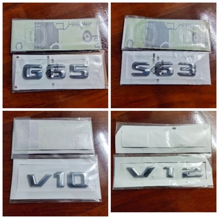 อักษร G65,S63,V10,V12 Mercedes-Benz