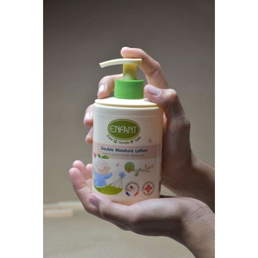 อองฟองต์ ดับเบิล มอยส์เจอร์ โลชั่น ครีมทาผิวเด็ก Enfant