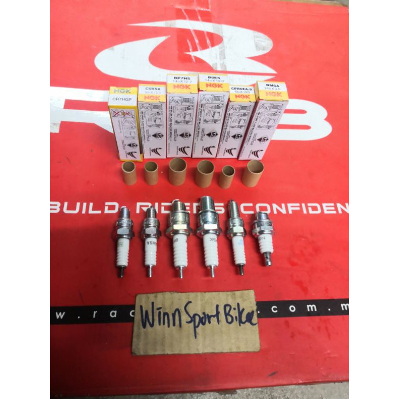 มอเตอร์ปลั๊ก NGK 100 NGK C6 CR7 Bp7 B8es Cpr bm6a GPOWER