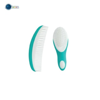 Chitida Infant Brush and Comb Set White (ชุดหวีและแปรงสีเขียว)