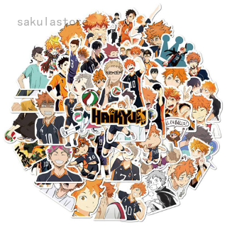 สติกเกอร์ลาย haikyuu สําหรับตกแต่ง 50 ชิ้น