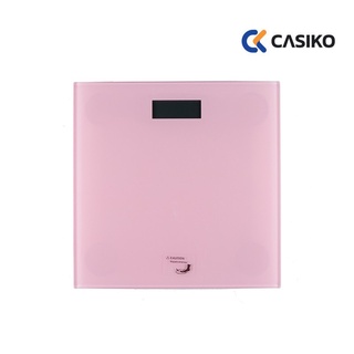 CASIKO เครื่องชั่งน้ำหนักดิจิตอล รุ่น CK-3377 รับได้สูงสุด 180 กิโลกรัม เครื่องชั่งน้ำหนัก สีชมพู