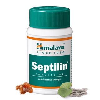 Himalaya Septilin 60 เม็ด ป้องกันการติดเชื้อ ลดแบคทีเรีย เสริมภูมิคุ้มกัน