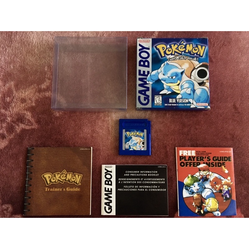 ตลับแท้ Game Boy : Pokemon Blue (US)